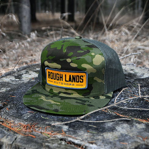 Rough Lands Green Camo Cap