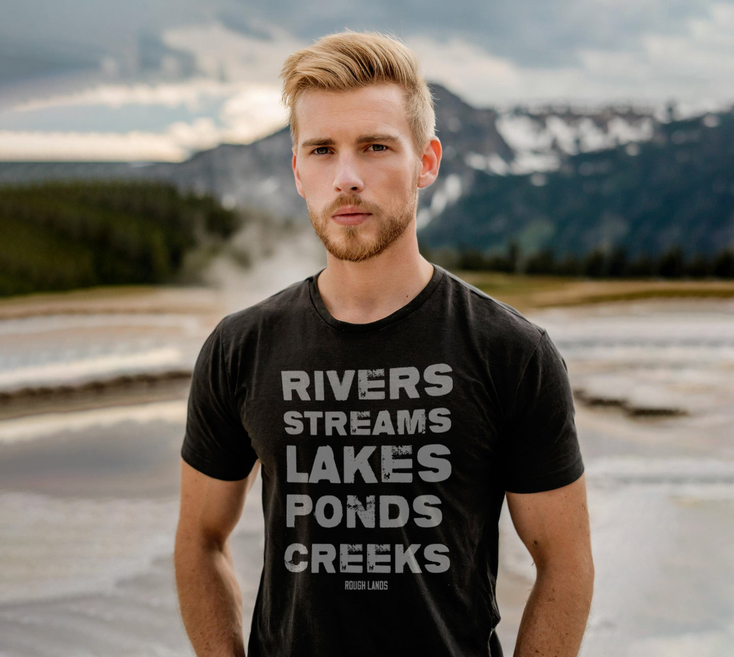 RIVERS STREAMS LAKES PONDS CREEKS Tshirt