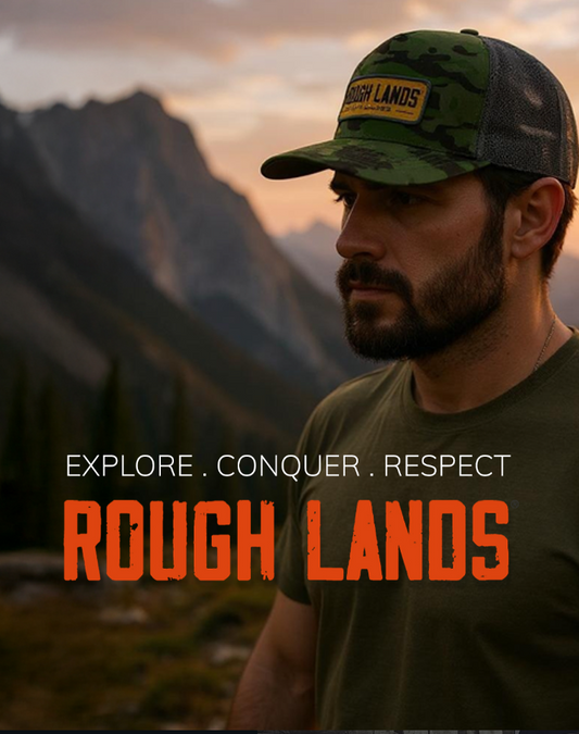 Rough Lands Green Camo Cap